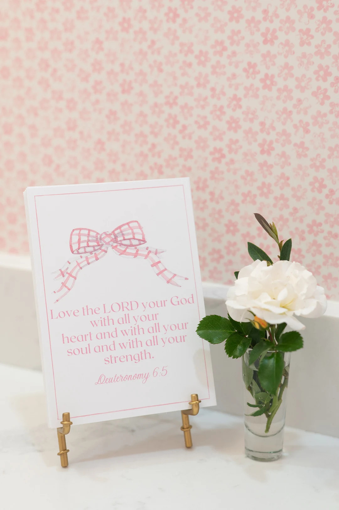 One Year of Scriptures / Bible Verses / Available With Gold Bamboo Easel - Etsy | Etsy (US)