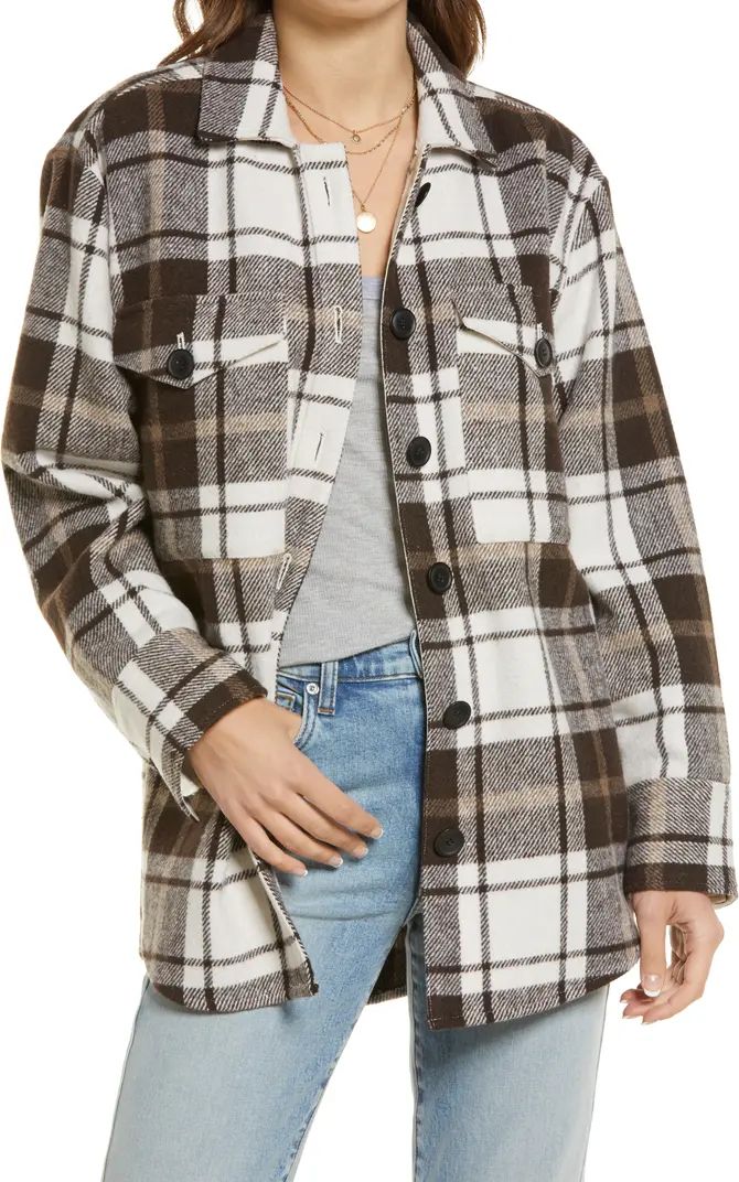 Plaid Shirt Jacket | Nordstrom