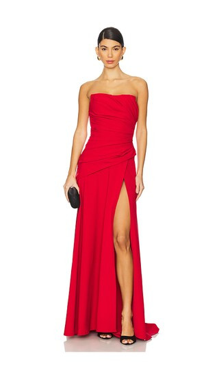 NBD Meredith Gown in Red. - size M (also in XS) | Revolve Clothing (Global)