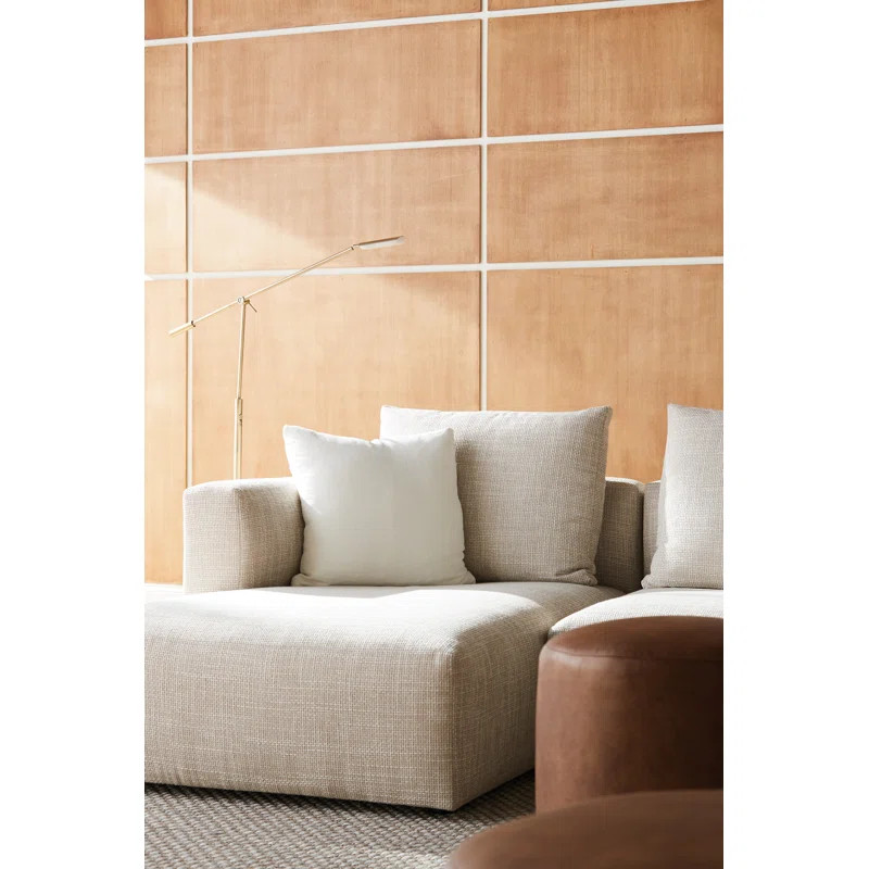 Cleo Leather Ottoman | Wayfair North America