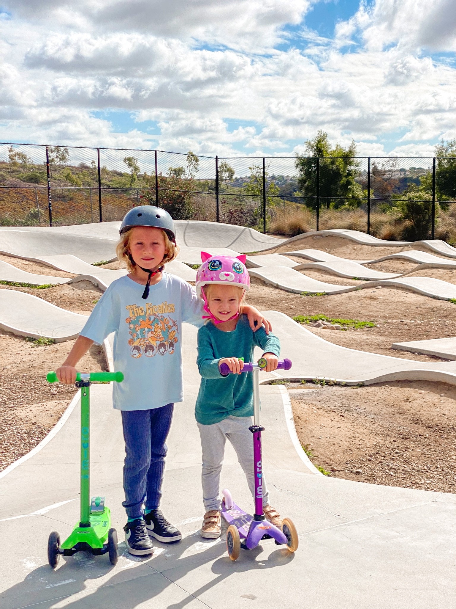 Scooters and Helmets my kids love. 

#LTKkids
