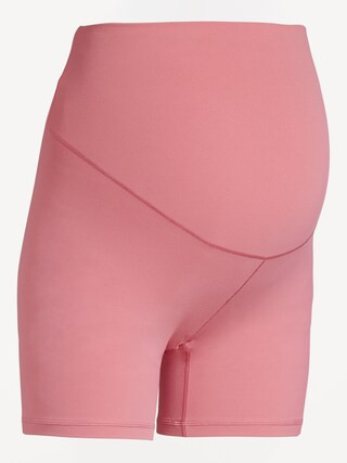 Maternity Full Panel StudioSmooth Biker Shorts -- 6-inch inseam | Old Navy (US)