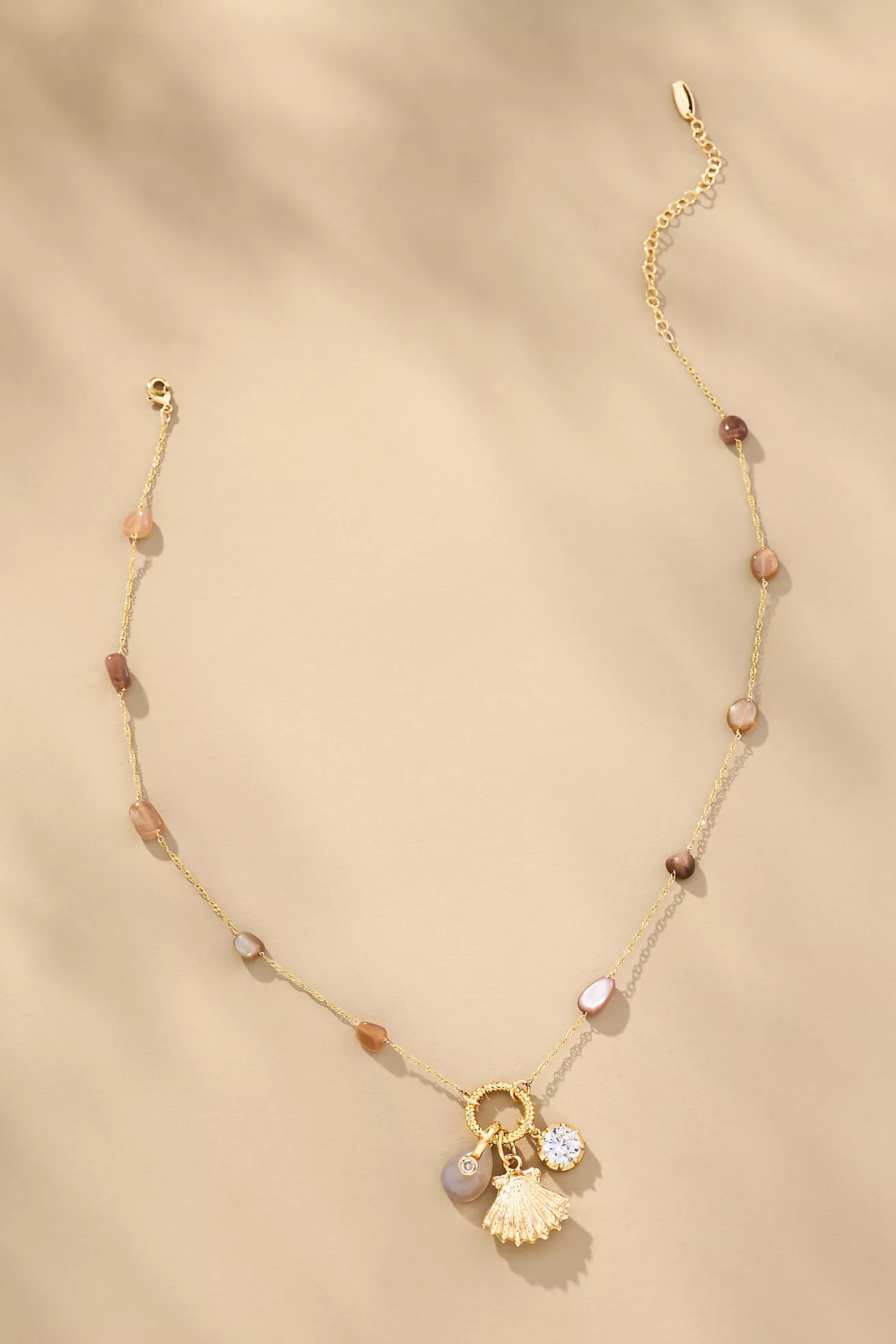 Coastal Charm Beaded Necklace | Anthropologie (US)