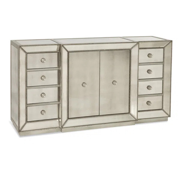 Rogerson 72" Wide 8 Drawer Sideboard: mirrored | Wayfair North America