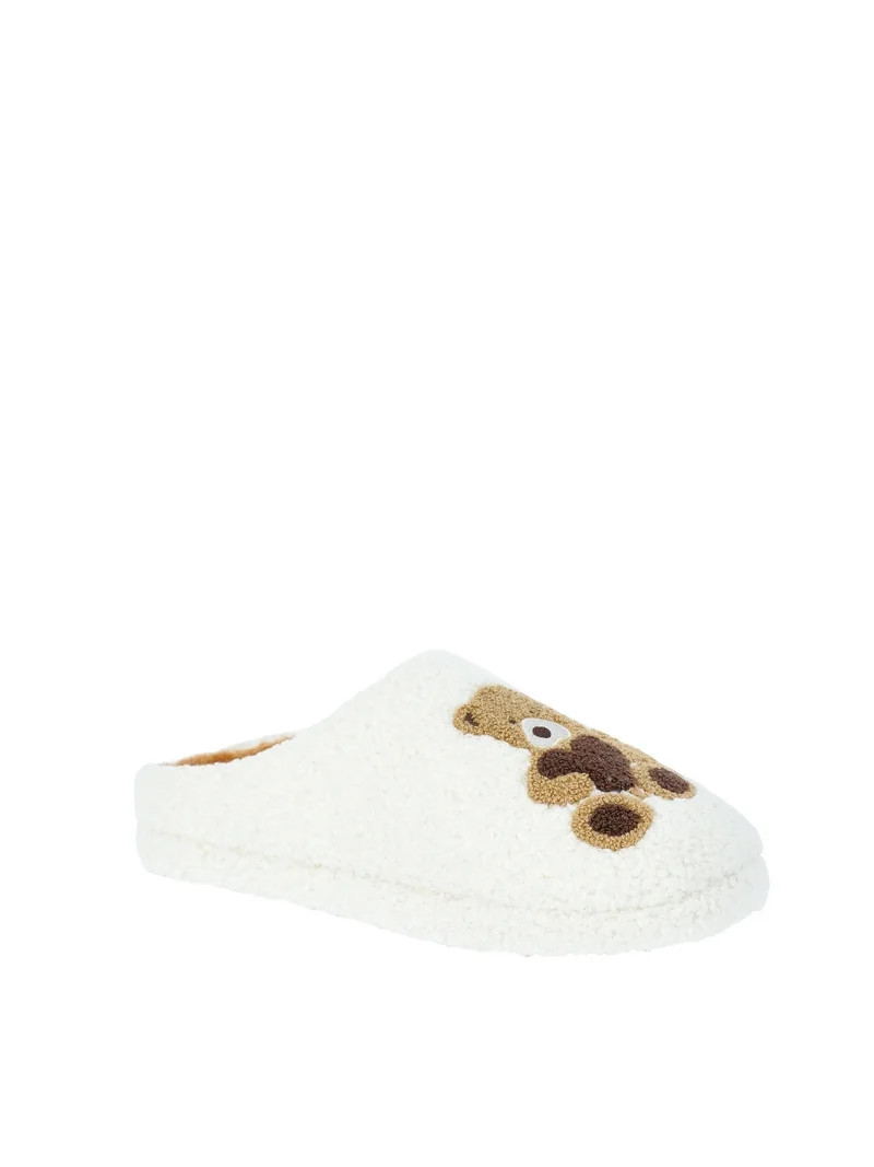 No Boundaries Women's Bear Icon Slippers | Walmart (US)