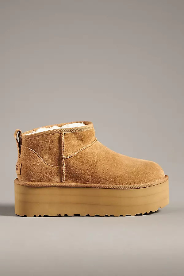UGG® Classic Ultra Mini Platform Boots | Anthropologie (US)