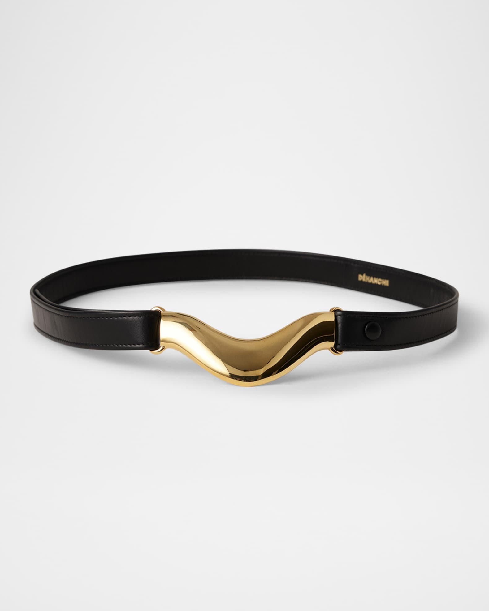Brancusi Metal Leather Belt | Neiman Marcus