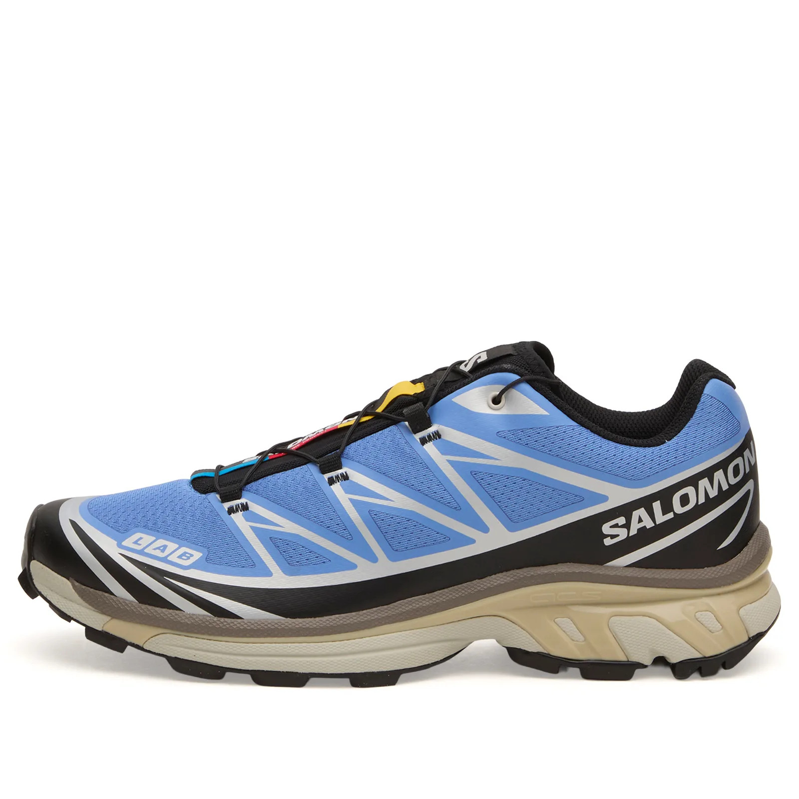 Salomon XT-6 Sneaker in Ultramarine/Silver/Black, Size UK 12 | END. Clothing
