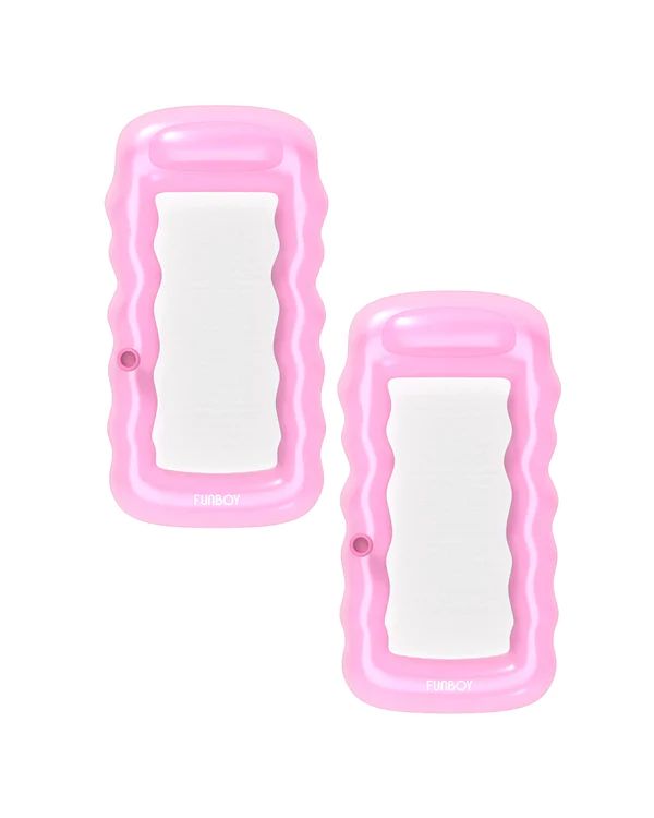 Pink Mesh Lounger - 2 Pack | FUNBOY