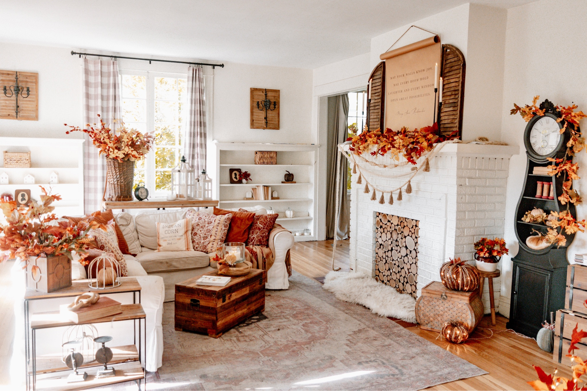 Cozy fall living room 

#LTKSeasonal #LTKHome