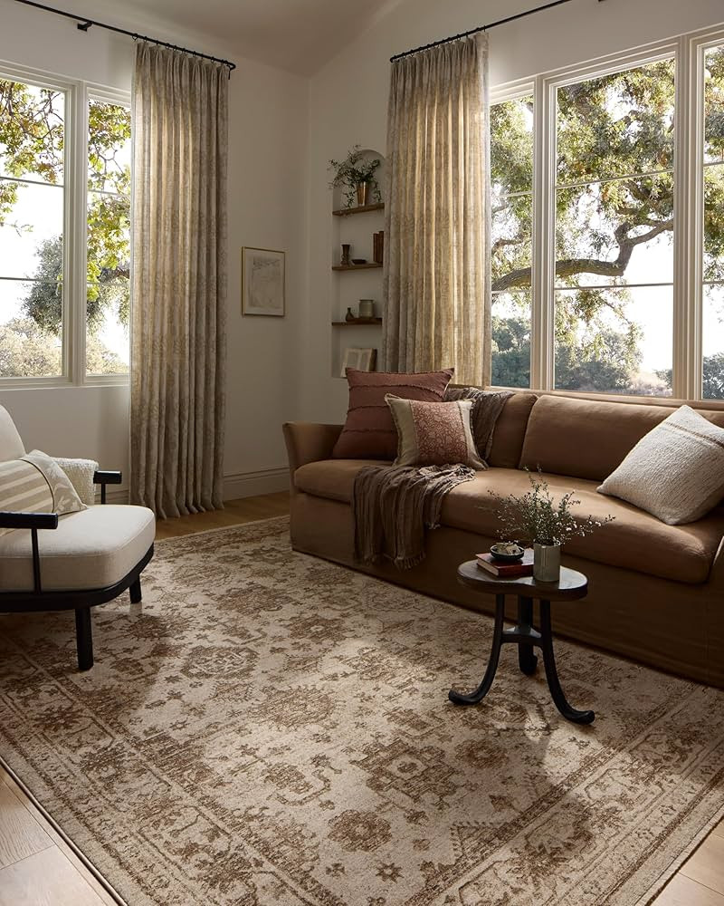 Loloi Haywood Collection HYD-04 Ivory/Taupe 2'-7" x 8'-0" Runner Rug | Amazon (US)
