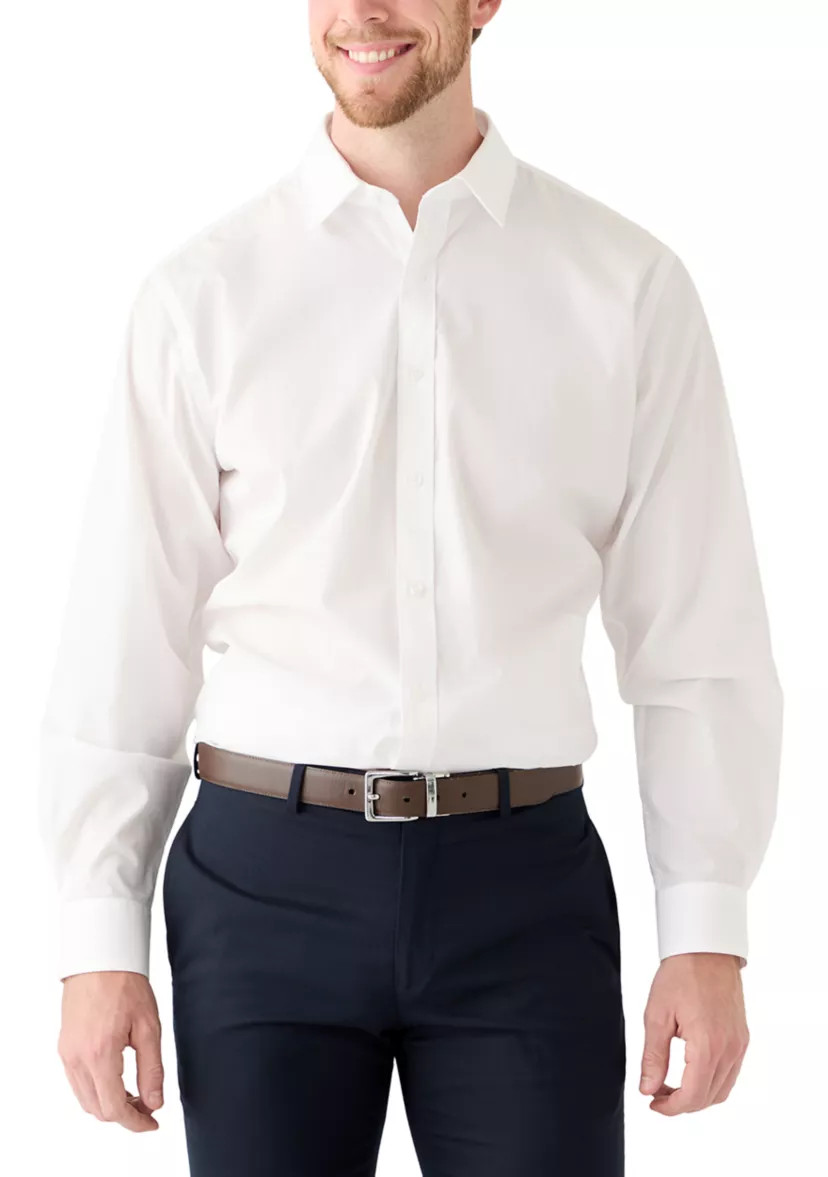 Men's Broadcloth Dress Shirt | Belk