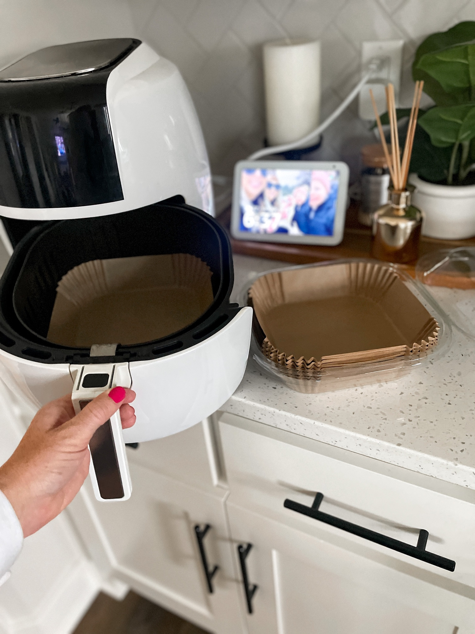 Amazon prime day! Air fryer liners make clean up so easy !

#LTKxPrimeDay #LTKsalealert #LTKhome