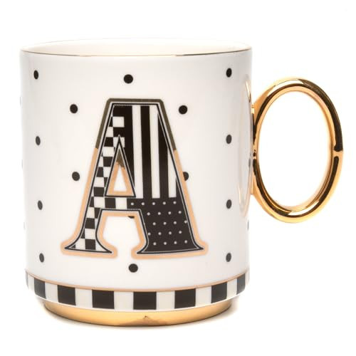 MACKENZIE-CHILDS My Mug, Decorative Ceramic Coffee Mug with Handle, A | Amazon (US)