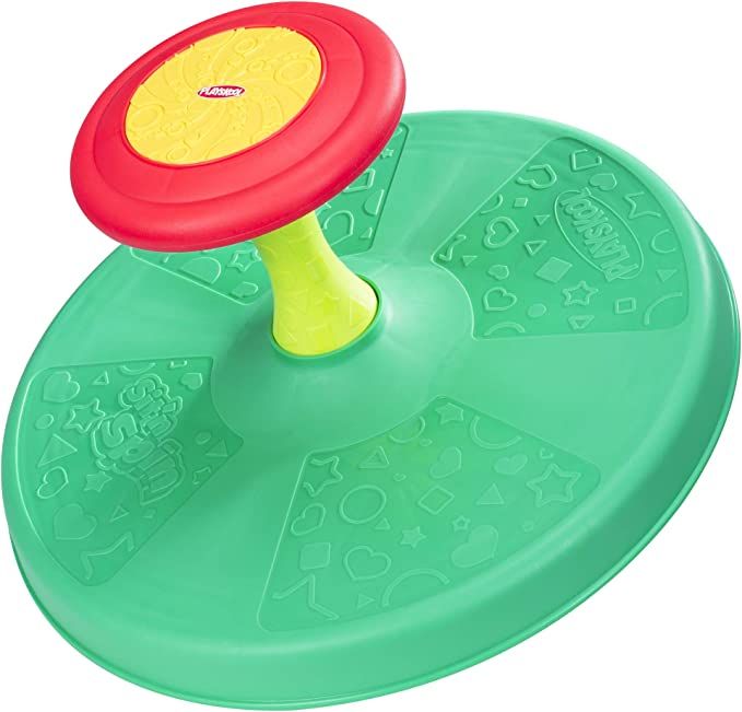 Amazon.com: Playskool Sit ‘n Spin Classic Spinning Activity Toy for Toddlers Ages Over 18 Month... | Amazon (US)