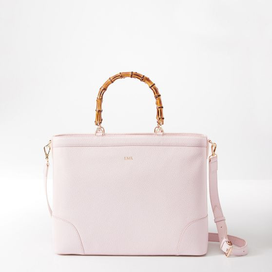 Emily Bamboo Leather Tote | Mark and Graham