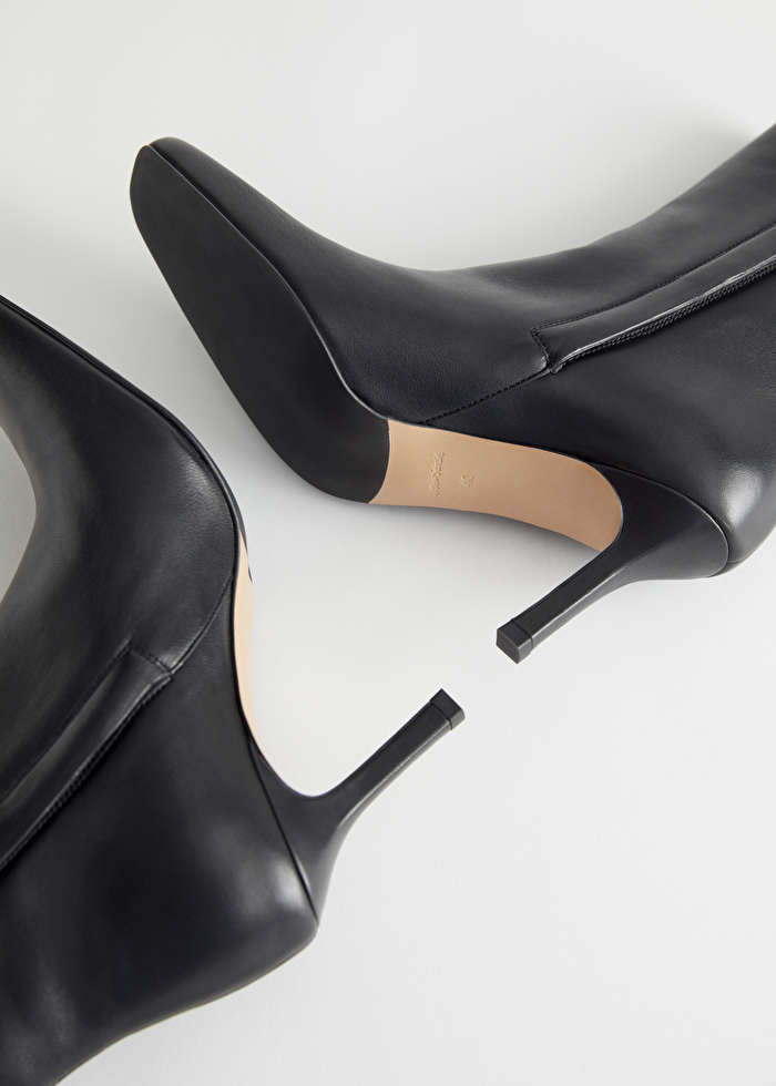 Thin Heel Leather Boots | & Other Stories (EU + UK)