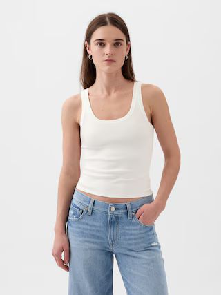 Modern Cropped Tank Top | Gap (US)