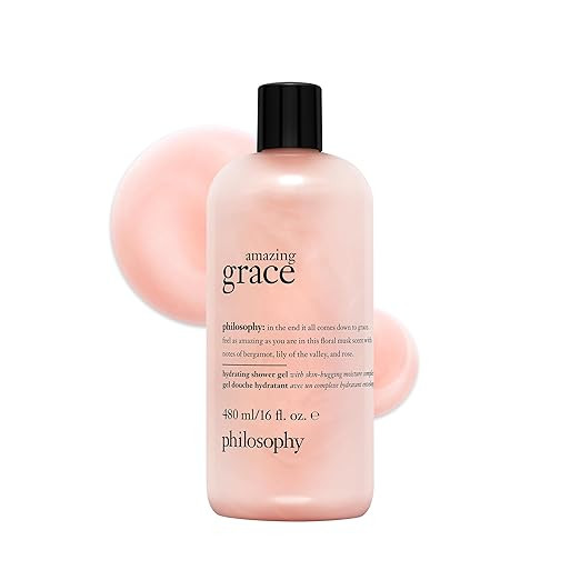 philosophy amazing grace hydrating bath & shower gels - efficiently cleanses, soothes & comforts ... | Amazon (US)