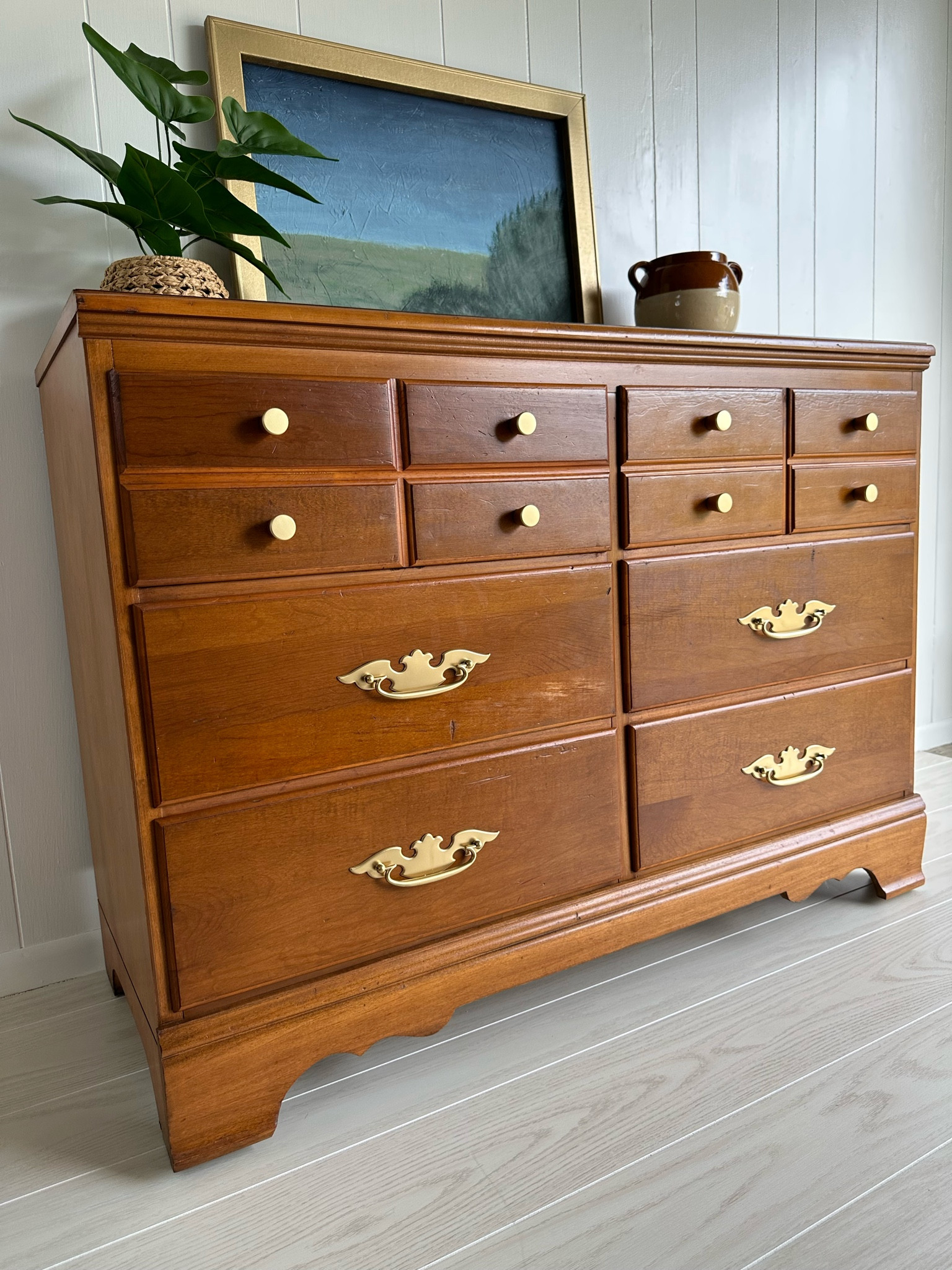 Everything for this wood dresser restore linked here! 

#LTKhome