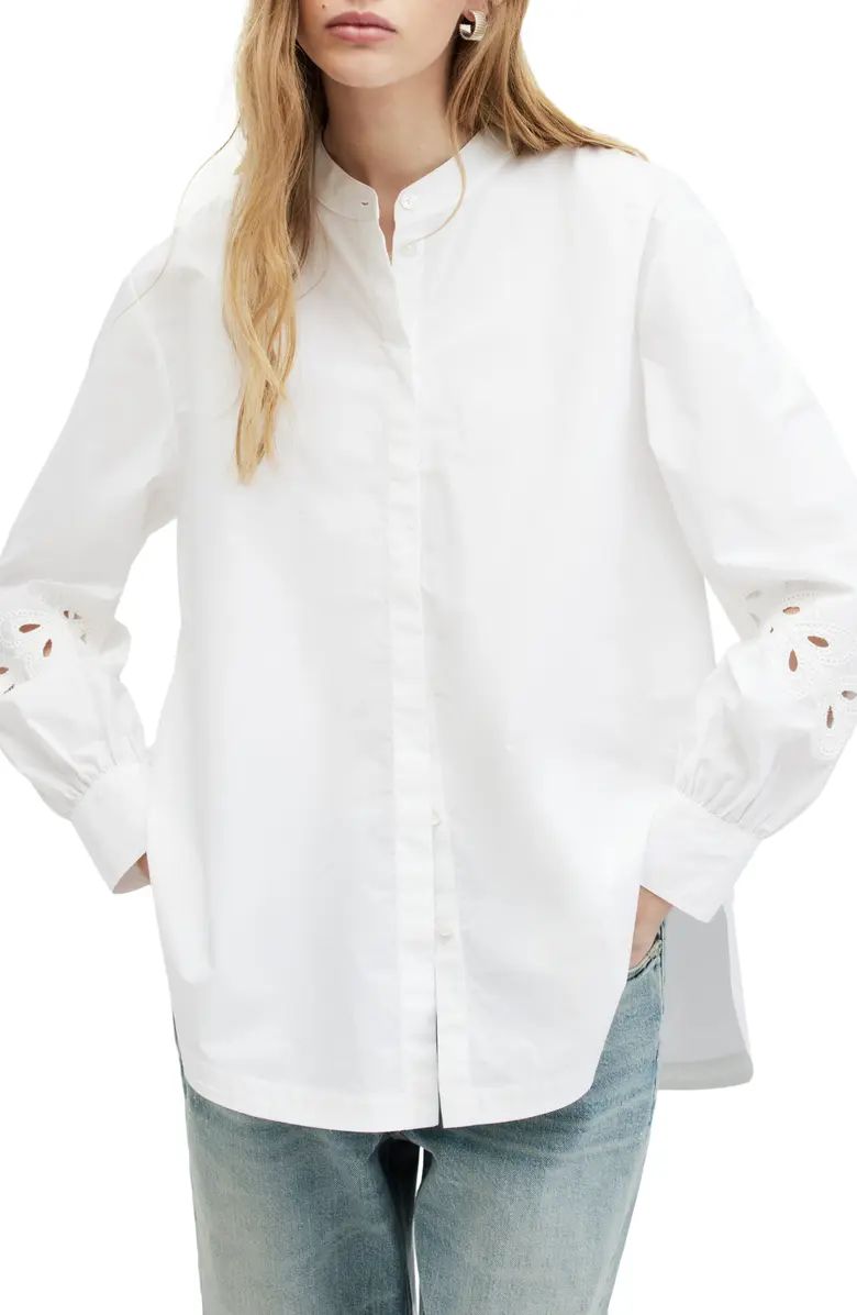 Marcie Val Cotton Button-Up Shirt | Nordstrom