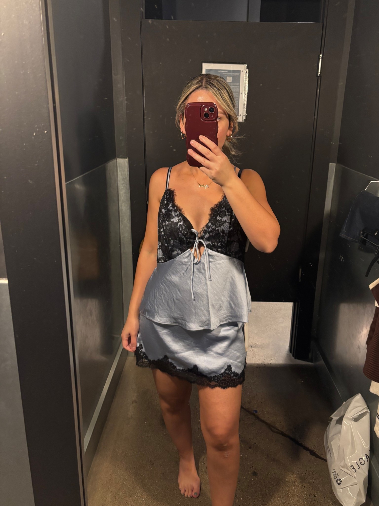 Top M (normally S/XS) & XS skirt 

#abercrombie #afstyle #abercrombiesale #tryon #tryonhaul #datenightoutfits #eveningoutfts #twopieceset #fallstyle #momstyle #outfits #styletip #lacetop #satinoutfits #affordablefinds 

#LTKSaleAlert #LTKParties #LTKStyleTip