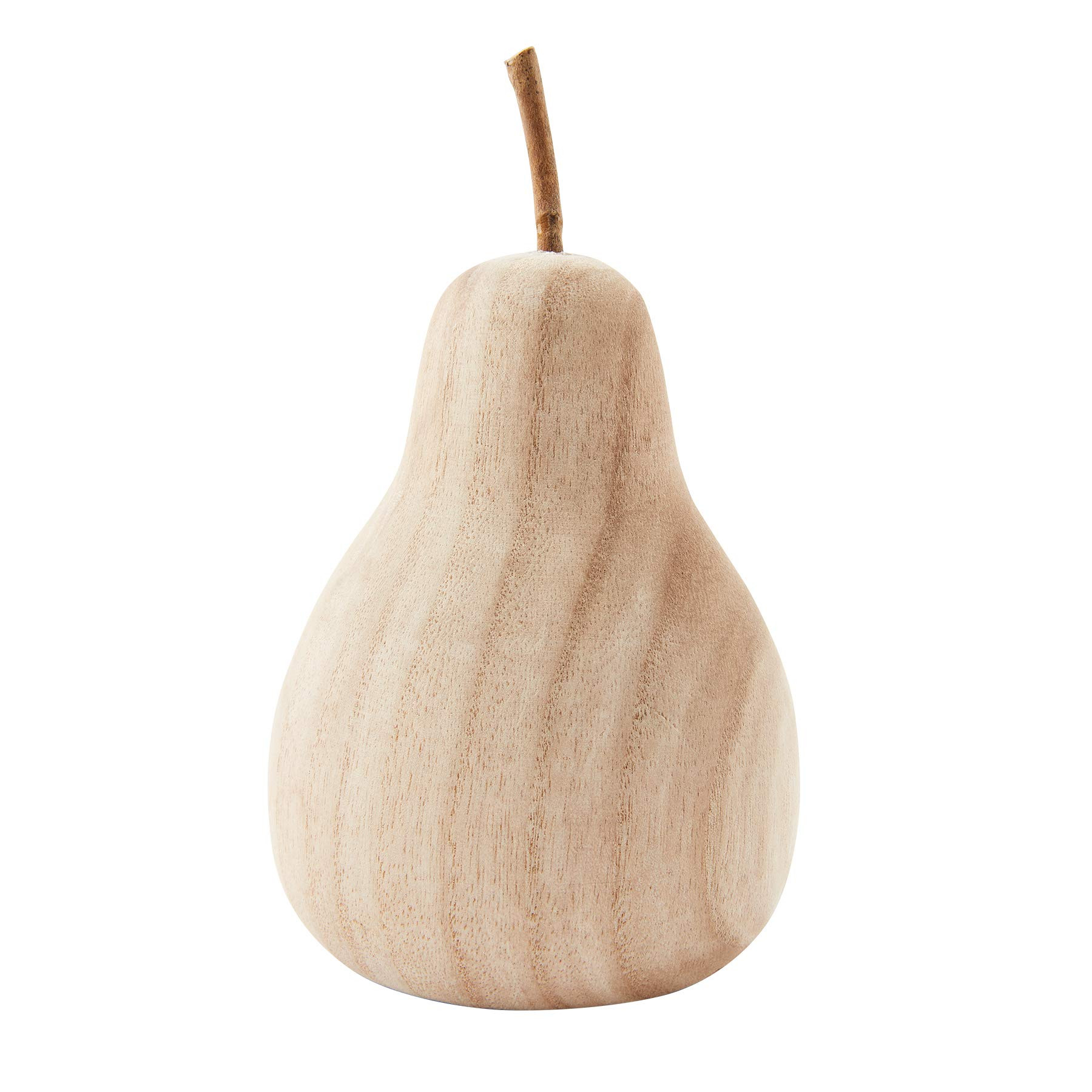 Mud Pie Paulownia Wood Pear, Large | Amazon (US)