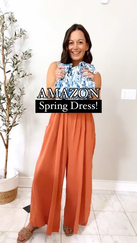 Amazon spring dress - perfect for a graduation dress, Mother’s Day dress, baby shower dress or even a wedding guest dress! Runs true to size!



#LTKsalealert #LTKstyletip #LTKover40