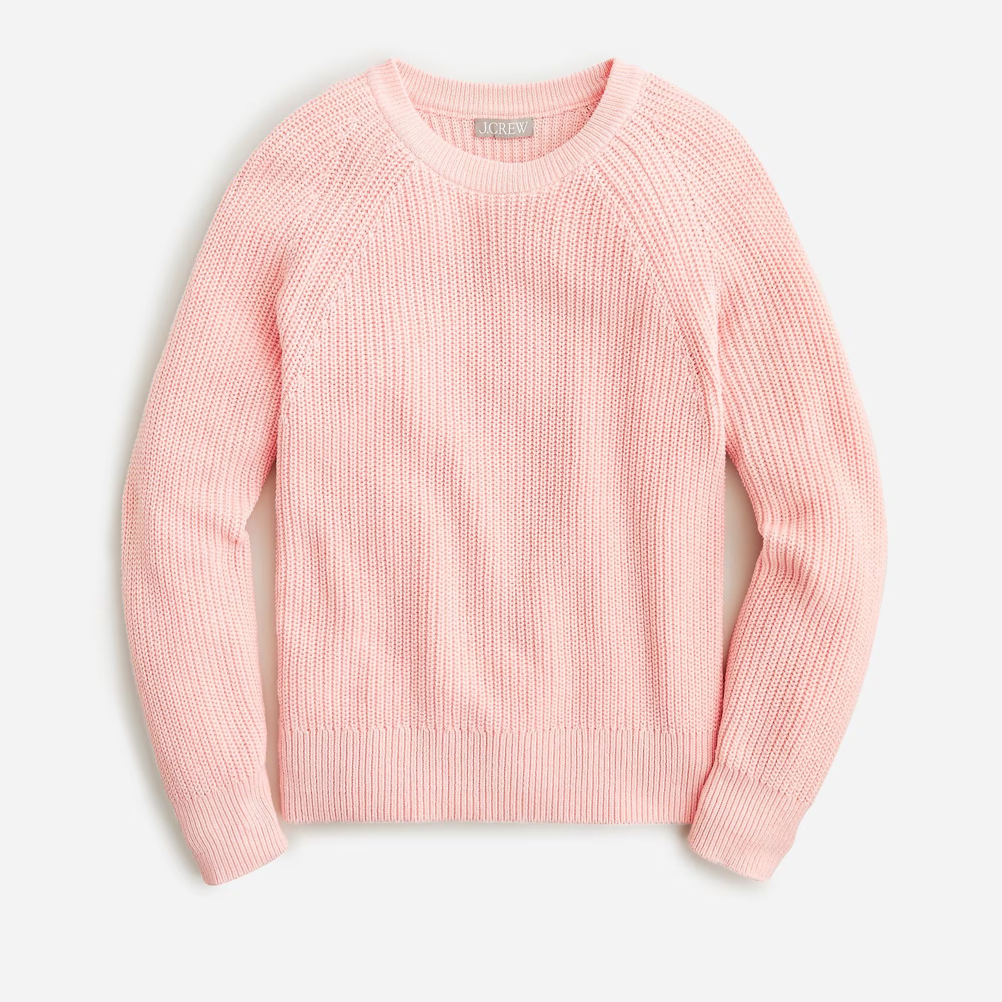 Cotton fisherman sweater | J.Crew US