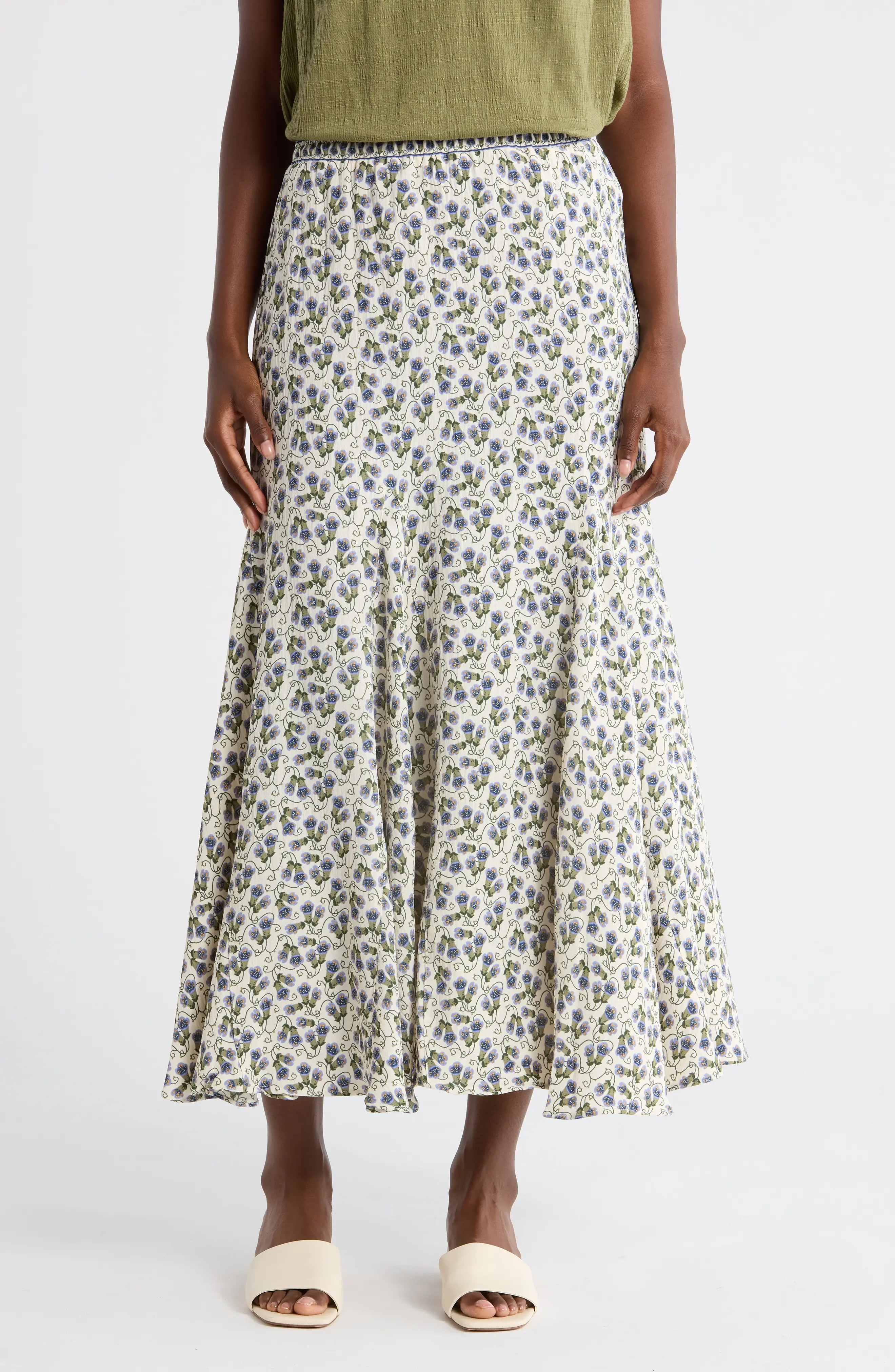 MAX STUDIO Godet Georgette Skirt (Women) | Nordstromrack | Nordstrom Rack