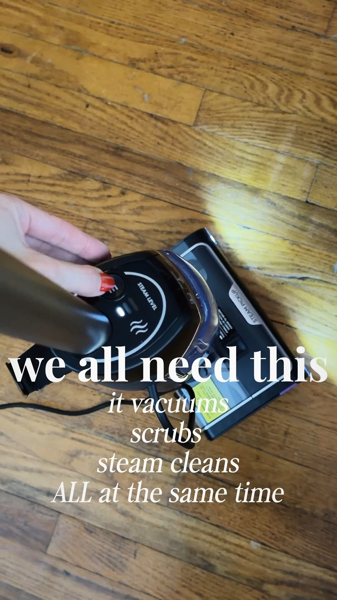 We all need this: Shark Steam Pickup which  changed my whole cleaning routine - it vacuums, scrubs and steam cleans AT THE SAME TIME. 

Now you can save even more with code: NEWYEAR15 

@qvc #loveqc #ad

Steam cleaner • steam mop • cleaning essentials 

#LTKHome #LTKSaleAlert #LTKvlog