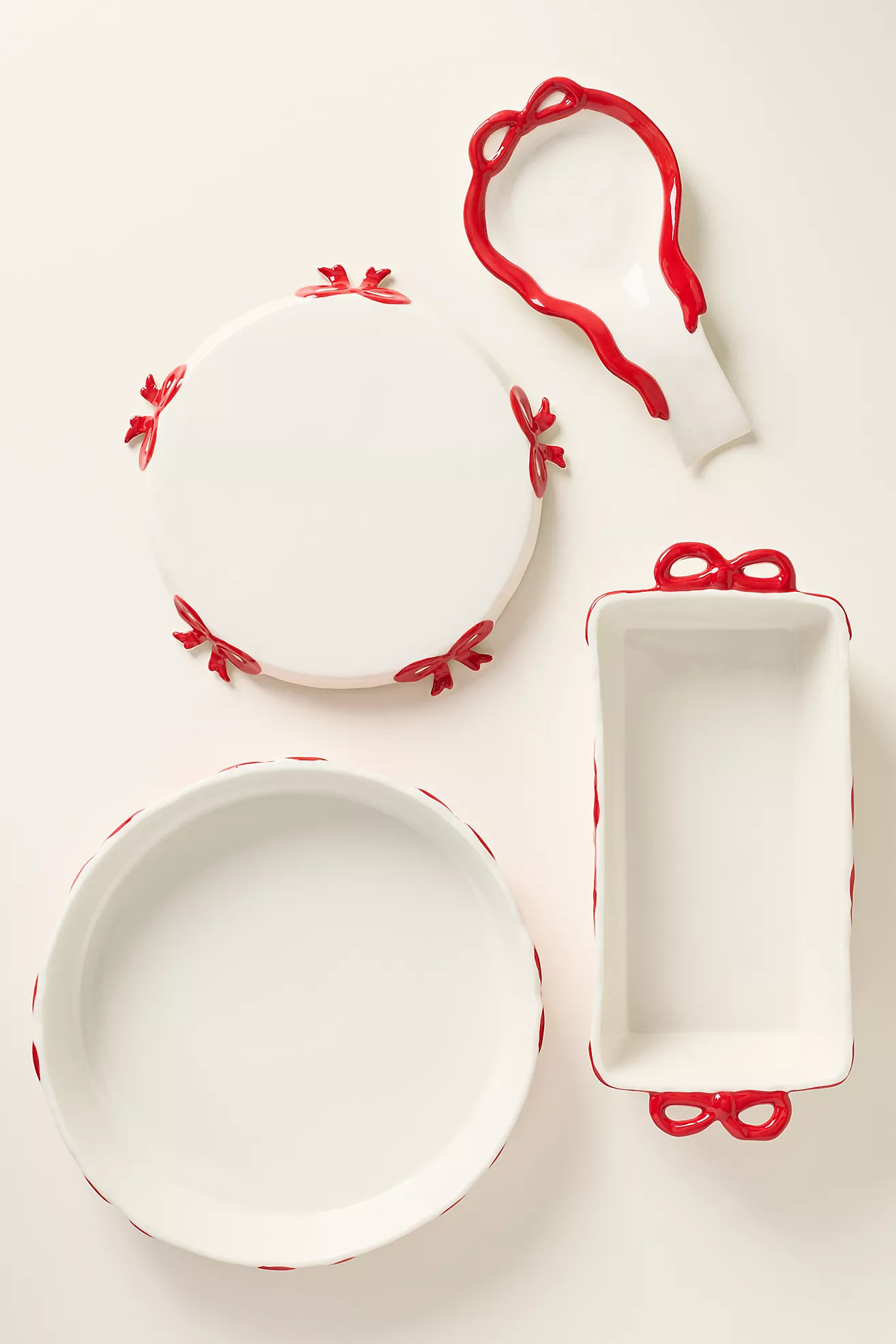 Benedita Bow Stoneware Spoon Rest | Anthropologie (US)