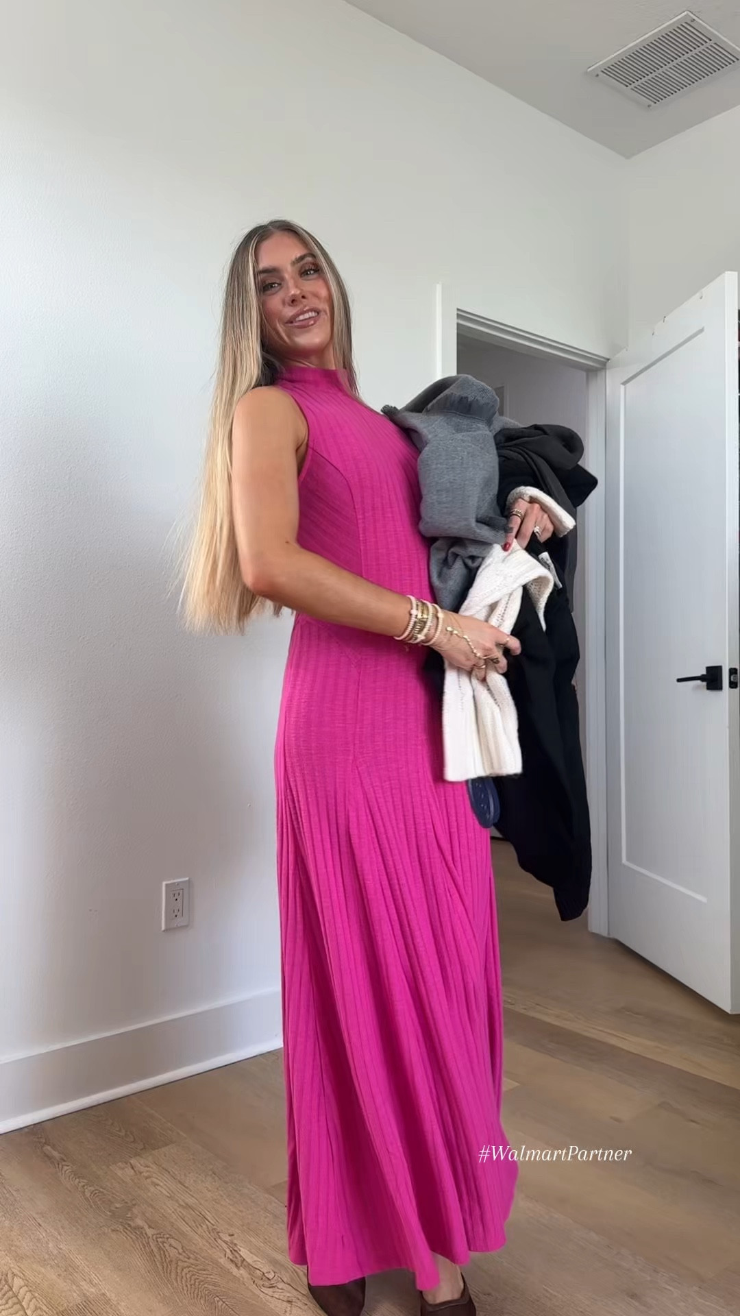 #WalmartPartner Holiday Outfit Inspo @walmart 😆 I stand by the fact that fall and winter Walmart clothes are the best they ever release everything is so cute while sticking to our budget and plays on all the trends too like longline cardigans, knits, and bold colors. Cannot believe these are actually from Walmart 😏Everything is under $38 and I am 5’4” size 24 waist for reference. @WalmartFashion @walmartstyle #walmartstyle

What I ordered: Madden NYC Women's Mesh Pointed Toe Heels, Size 8; Time and Tru Women's Solid Toggle Poncho, Medium Heather Grey, Size S/M; Scoop Women’s Embellished Taffeta Mini Dress, Size XS; Scoop Women’s Oversized Cable Knit Sweater, Midweight, Size XS; Scoop Women's Front Maxi Cardigan Sweater, Midweight, Size XS; No Boundaries Sequin Hot Shorts 2.5'' Inseam, Size XXS; Scoop Women's Rib Knit Seamed Maxi Dress, Size XS; Free Assembly Women’s Beaded Sweater Dress, Size XS; No Boundaries Fashion Icon Sweater, Size S; Madden NYC Women’s Drop Waist Dress with Long Sleeves, Size XXS; Free Assembly Women's Beaded Sleeveless Midi Sweater Dress, Size XS; Chaps Men's Cotton Novelty Holiday Crewneck Sweater, Size M

#walmartfinds #walmart #walmartfashion #walmarthaul #walmartclothing #winterfashion #winterclothinghaul #fallclothinghaul #fallhaul #fyp #walmartfashion2025 #walmartfallfashion walmart haul, walmart clothing haul, affordable fashion, clothing haul, fall clothing haul, winter clothing haul, walmart fashion, walmart finds, walmart fashion 2025. 

#LTKootd #LTKFindsUnder50 #LTKHoliday