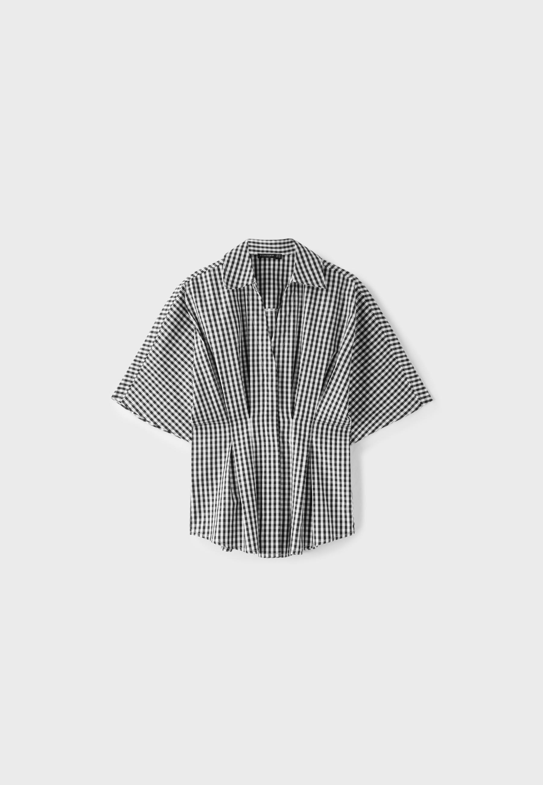 Stradivarius Chemise manches japonaises cintrée  Noir XS | Stradivarius (FR)
