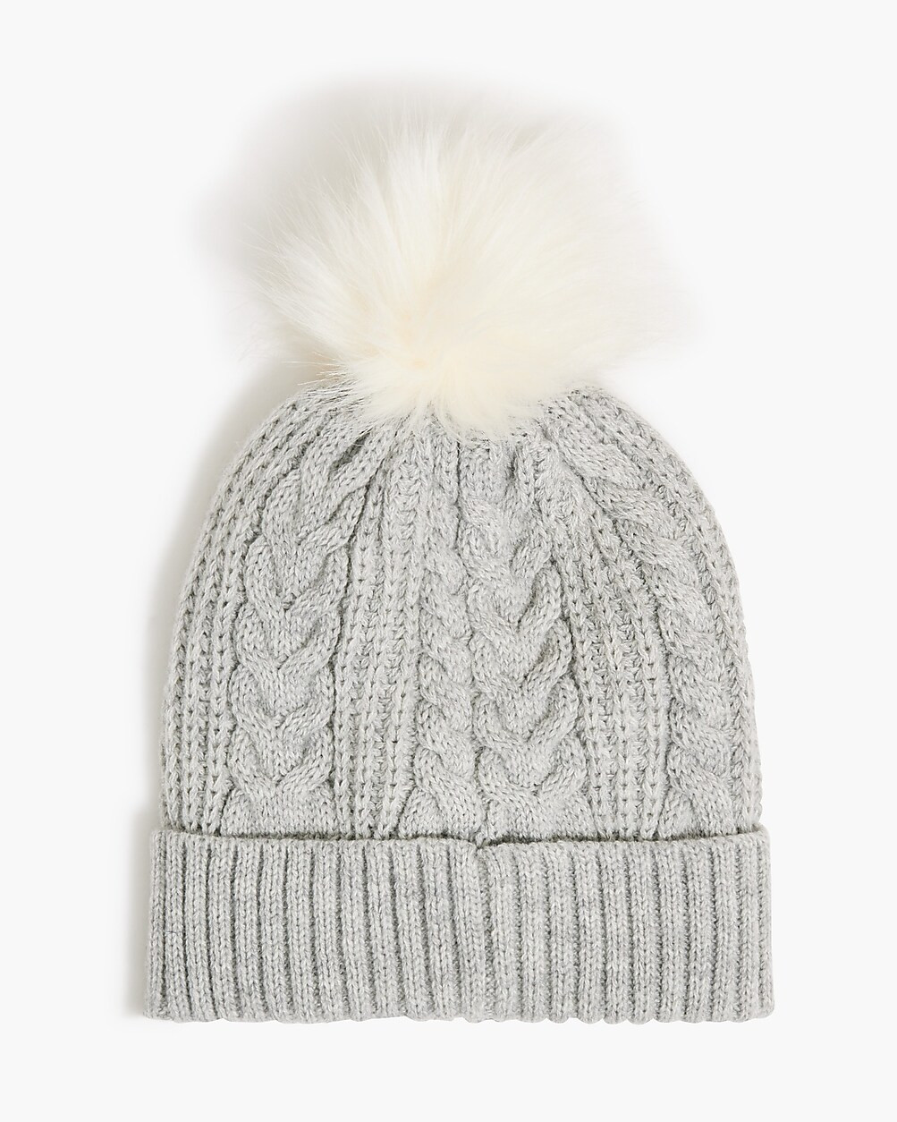 Cable pom beanie | J.Crew Factory