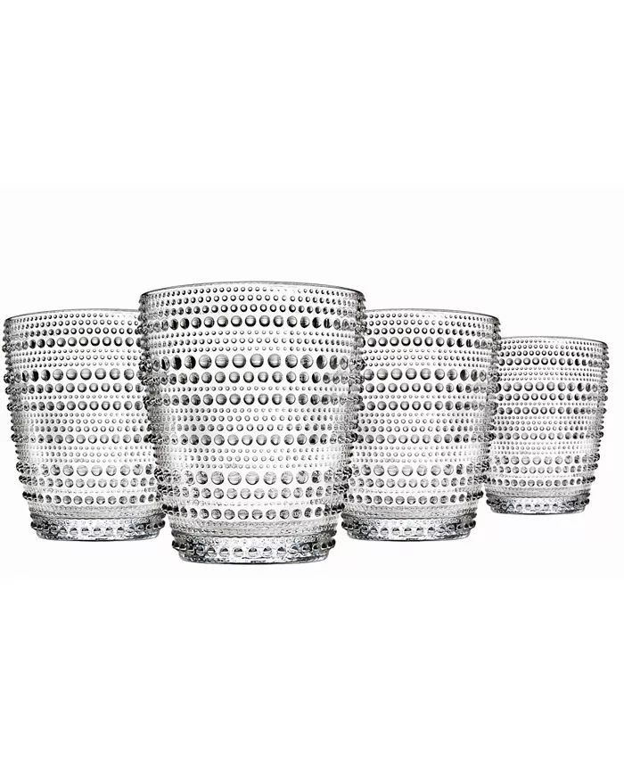 Mars Modern Vintage Double Old Fashioned Glasses, Set of Four | Macys (US)