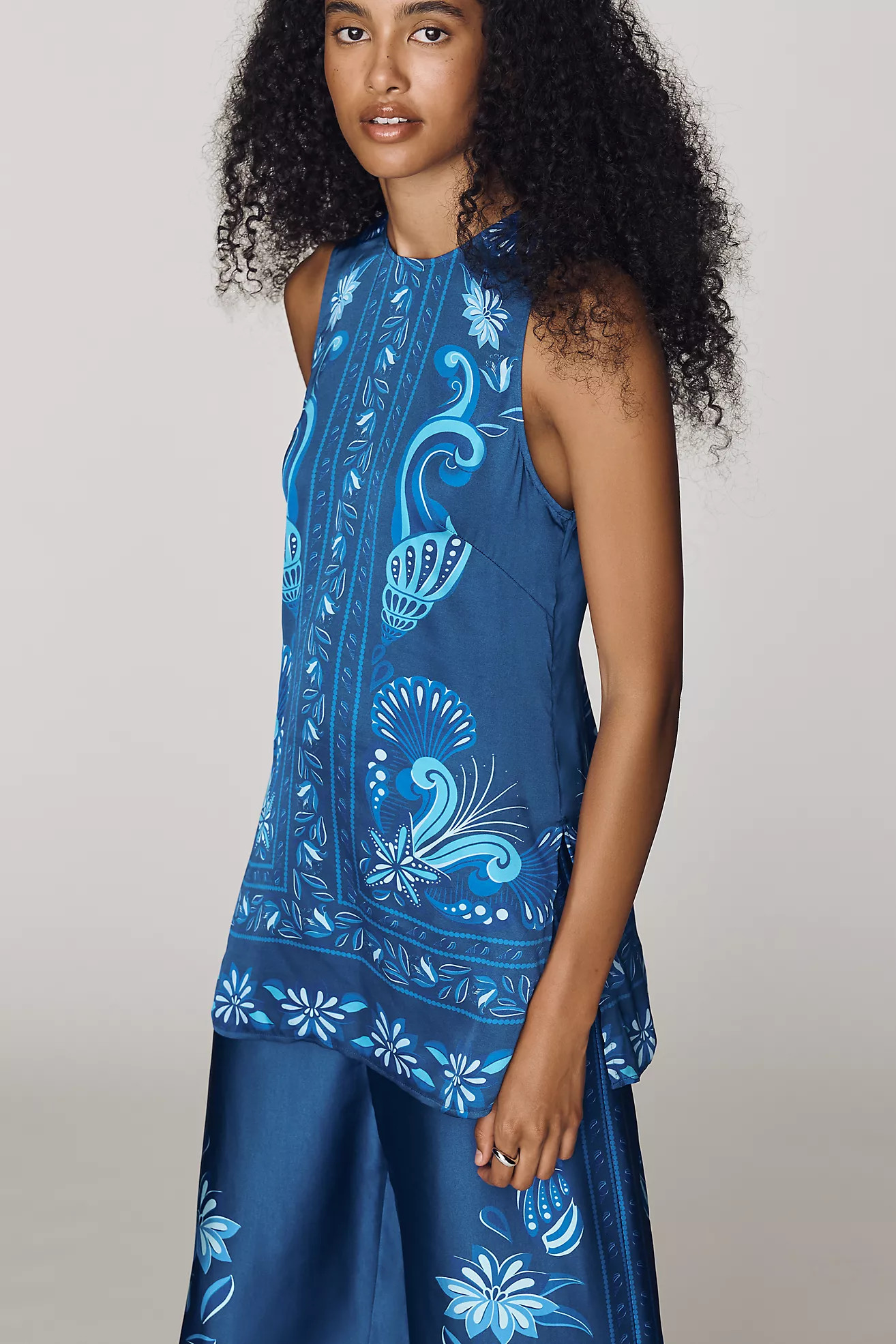 Farm Rio x Anthropologie A-Line Sleeveless Tunic | Anthropologie (US)
