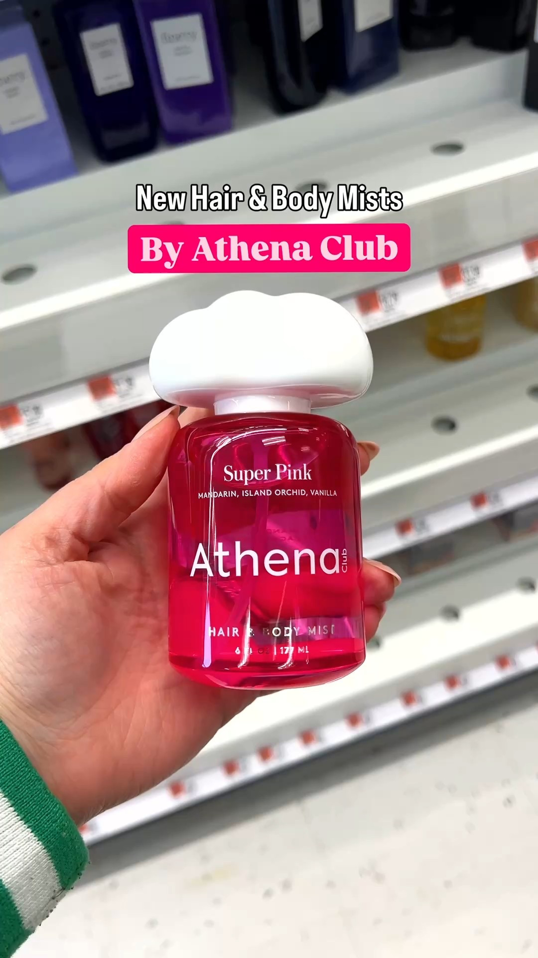 New at Target 

Athena Club Full Size Women's Hair & Body Mist 


#LTKBeauty #LTKselfcare #LTKValentine