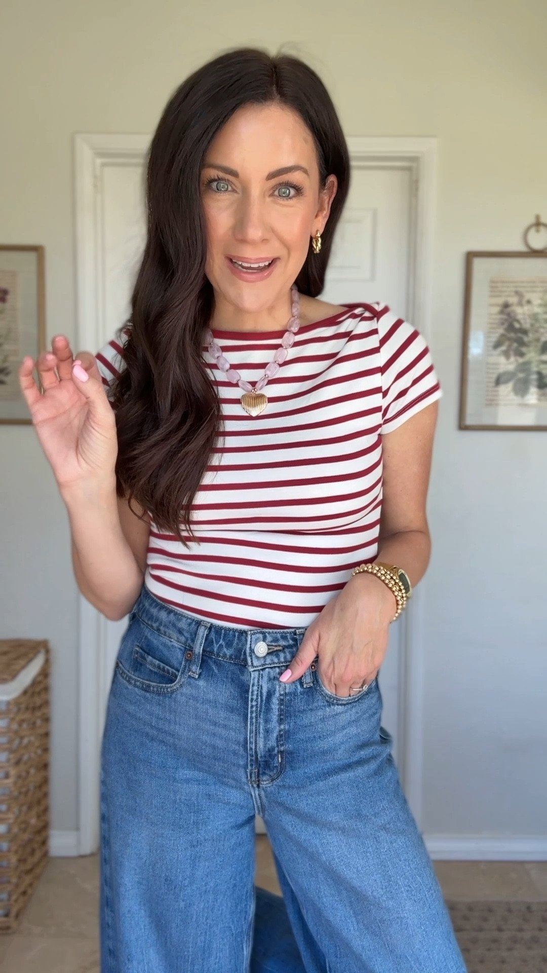 50% off old navy!! 
Tee-small
Jeans-2 regular


#LTKSeasonal #LTKSaleAlert #LTKootd