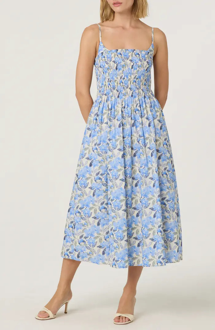 ASTR the Label Floral Print A-Line Dress | Nordstrom | Nordstrom