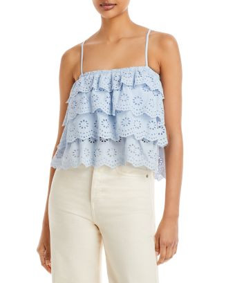 Tiered Eyelet Top - 100% Exclusive | Bloomingdale's (US)
