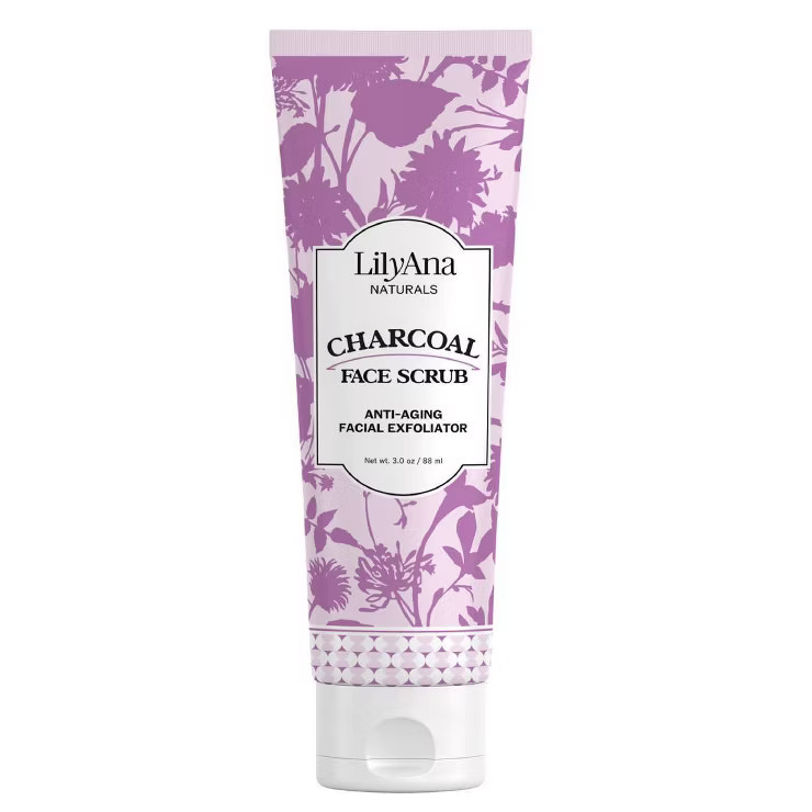 LilyAna Naturals Charcoal Face Exfoliant - 3oz | Target