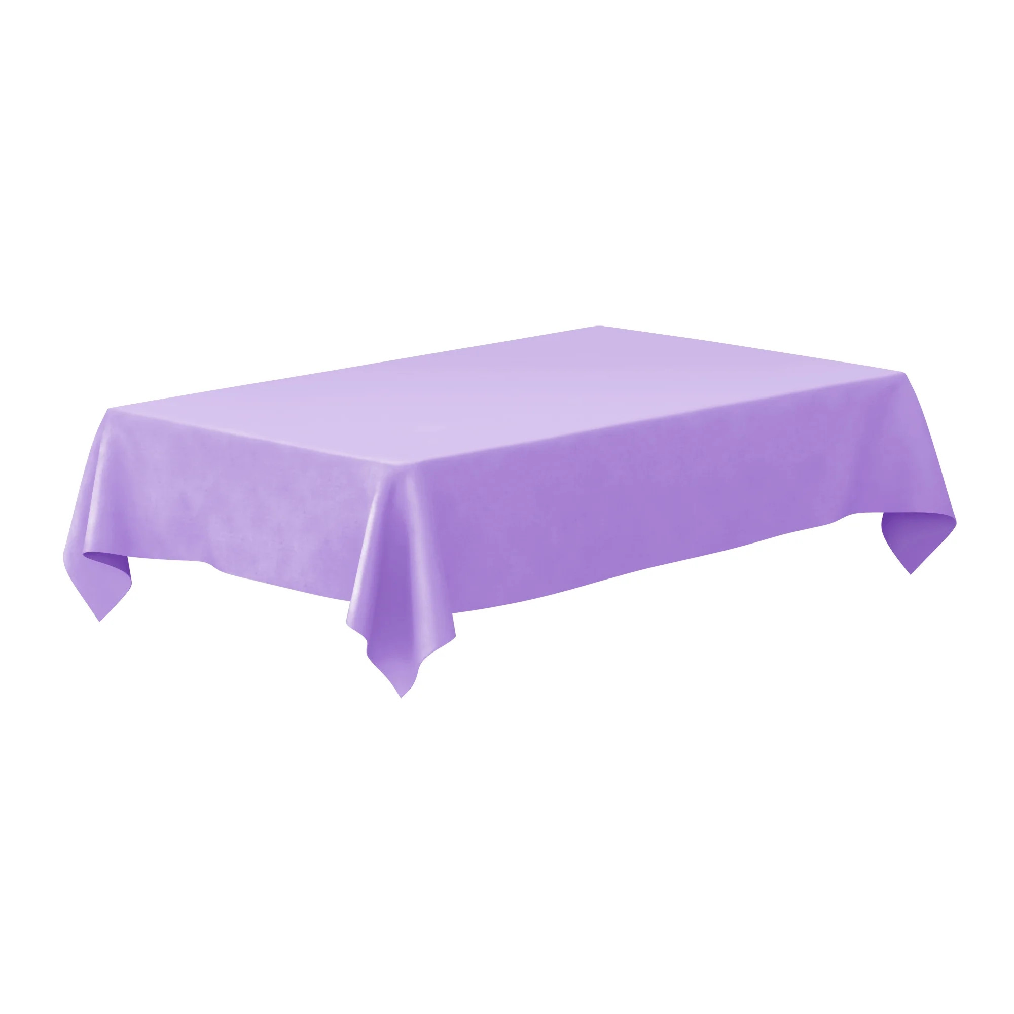 Rectangular 54" x 108" Purple Plastic Table Cover, by Way To Celebrate | Walmart (US)