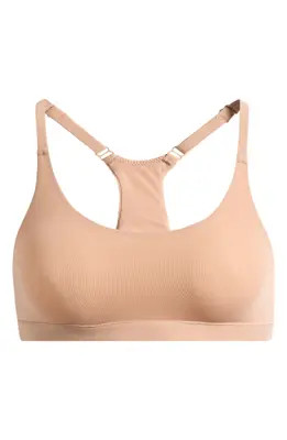 SKIMS Fits Everybody Racerback Bralette in Cocoa at Nordstrom, Size 3X | Nordstrom