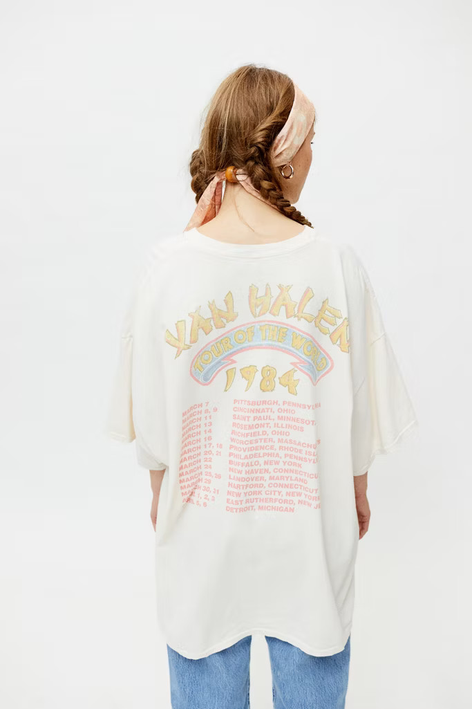 Van Halen T-Shirt Dress | Urban Outfitters (US and RoW)