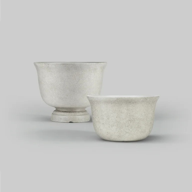 Better Homes & Gardens 20 inch Carmen Urn Planter, Gypsum with Modern Design for Indoor Outdoor P... | Walmart (US)