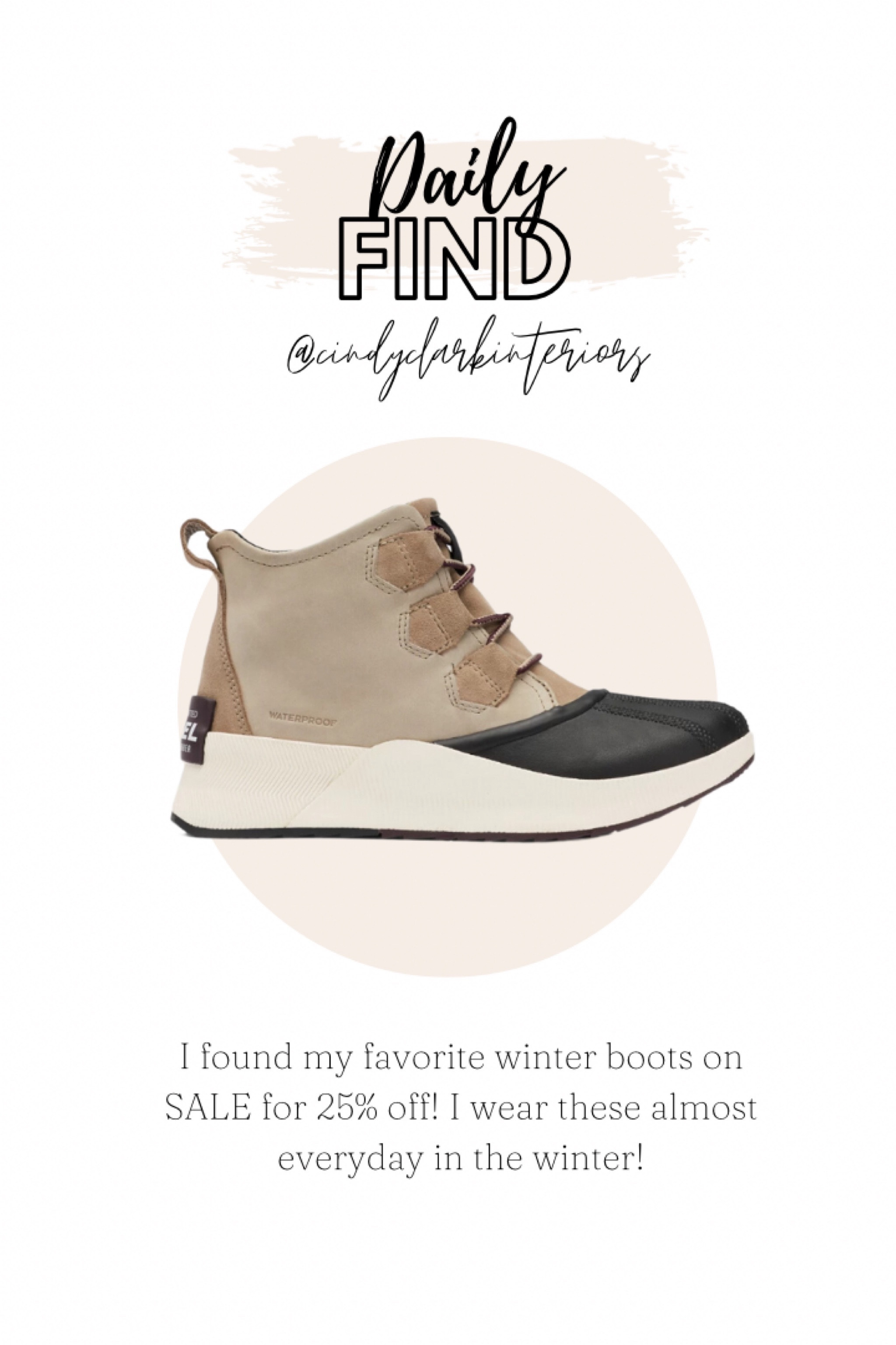 I love these waterproof Sorel boots! I wear them almost everyday in the winter. 25% off for Black Friday/Cyber Monday!

Boots, Sorel, gift idea 

#LTKSeasonal #LTKshoecrush #LTKGiftGuide