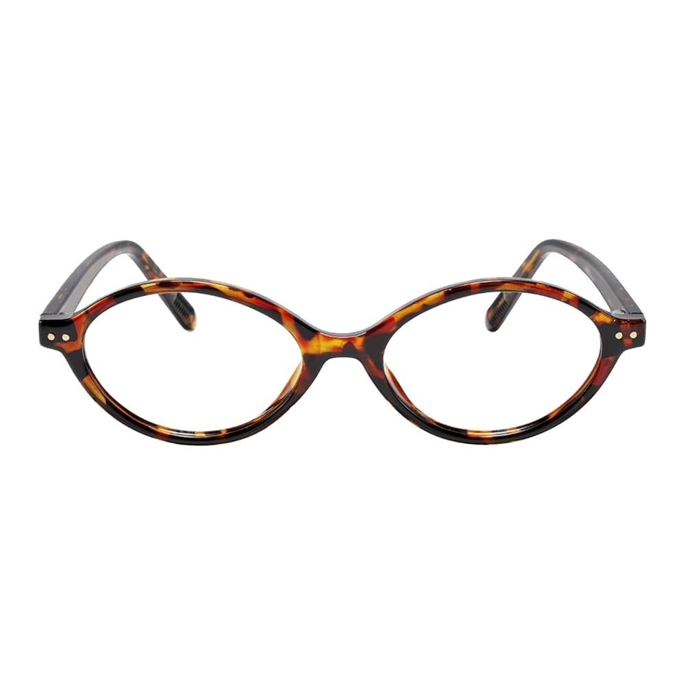 TIJN Olisa Blue Light Blocking Glasses for Women Men,Oval Glasses Frame Bluelight Glasses for Gam... | Amazon (US)