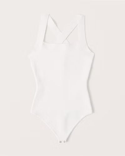 Crossback Sweater-Knit Bodysuit | Abercrombie & Fitch (US)