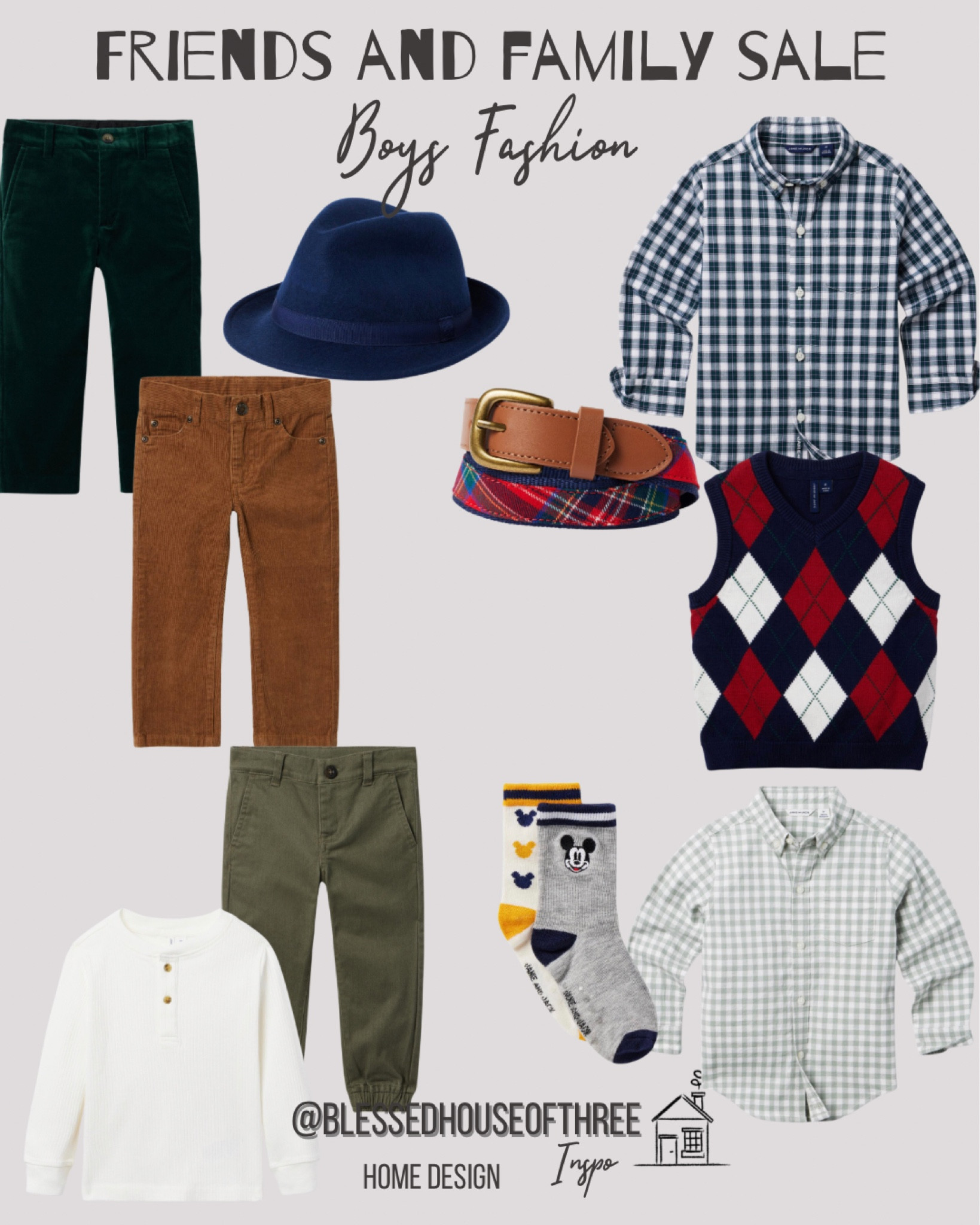 Friends and family sale. My picks

#kidsbelt #boysfashionsale #boysfedorahat #disneysocks | corduroy pants | gingham shirt | plaid shirt | velvet pants / boys fall fashion / boys fall outfit / fall sale

#LTKkids #LTKSeasonal #LTKSale